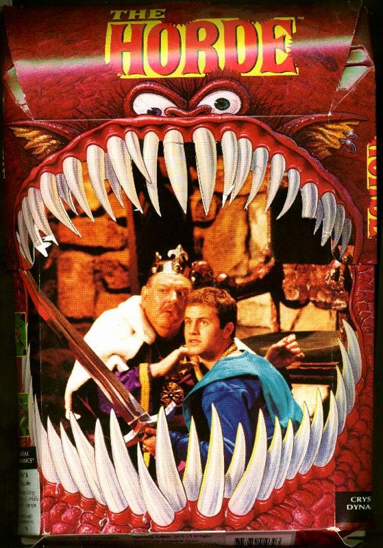 The Horde box art for Sega Saturn